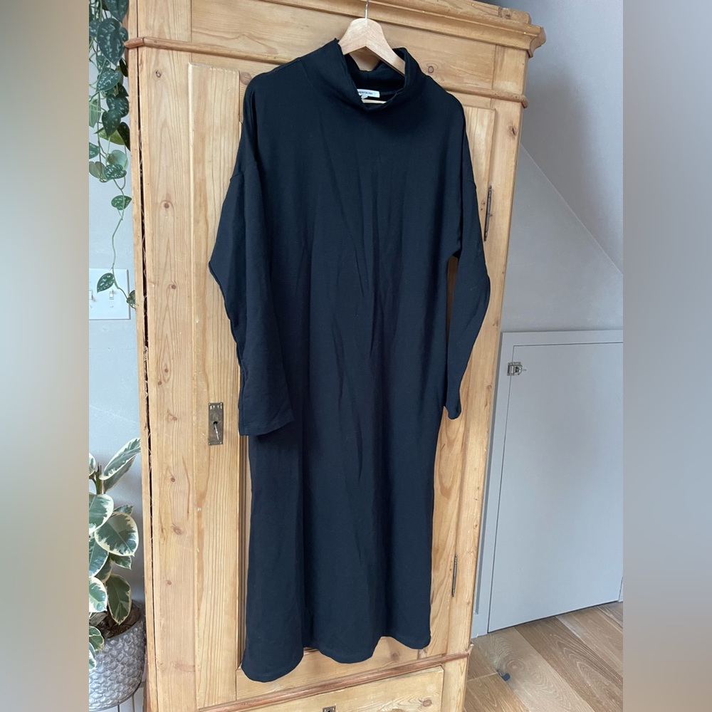 Emerson Fry Classic Black Long Sleeve Dress